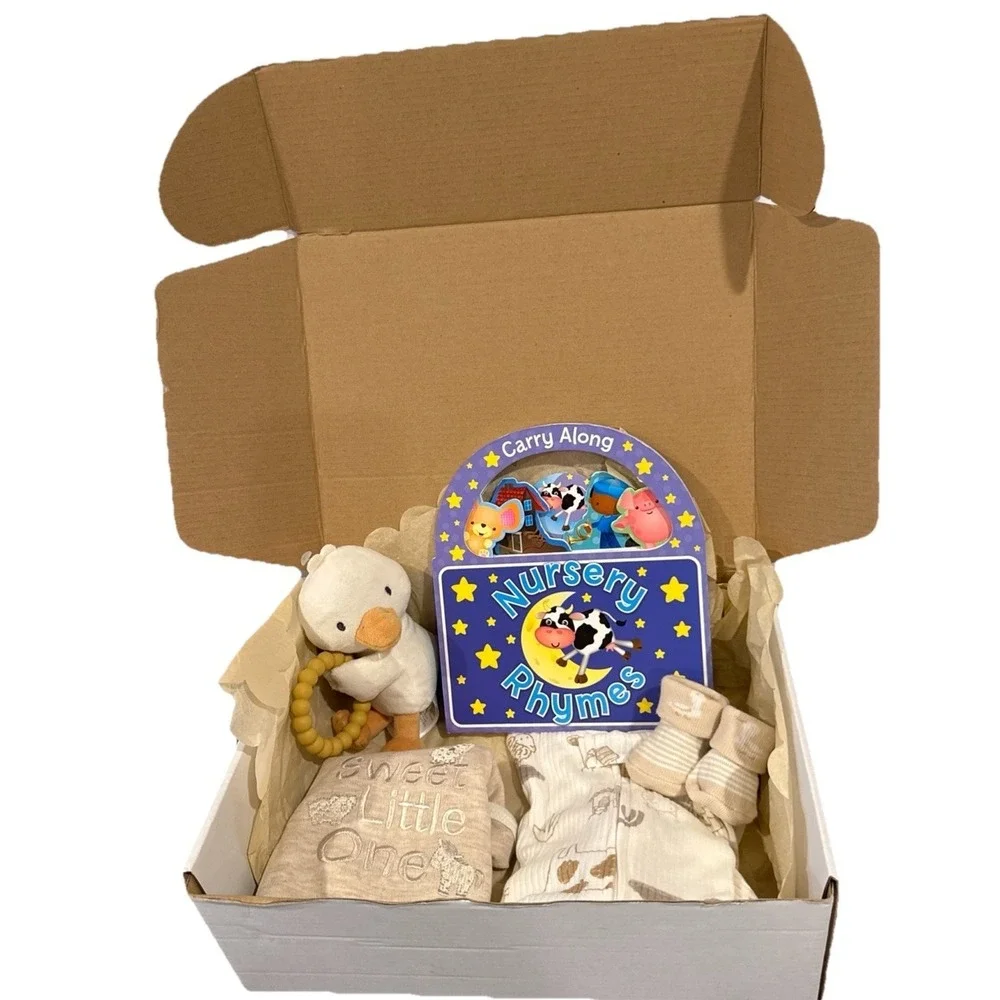 Unisex‎ Newborn Infant Present, My 1st Nursery Rhymes Adorable Baby Shower Gift